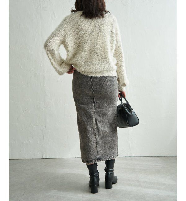 VENCE share style「6G片畦ラメシャギープルオーバー」|ニット・セーター|