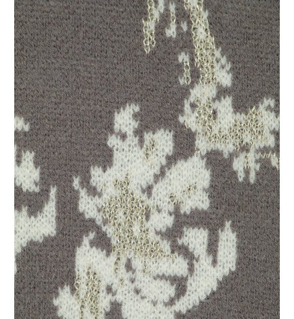 VENCE share style「フラワ－ジャガードプルオーバー」|ニット・セーター|