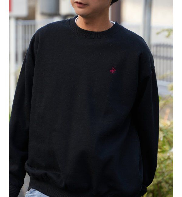 VENCE share style「BEVERLY HILLS POLO CLUB 裏起毛クルーネックプルオーバー」|スウェット・ジャージ|