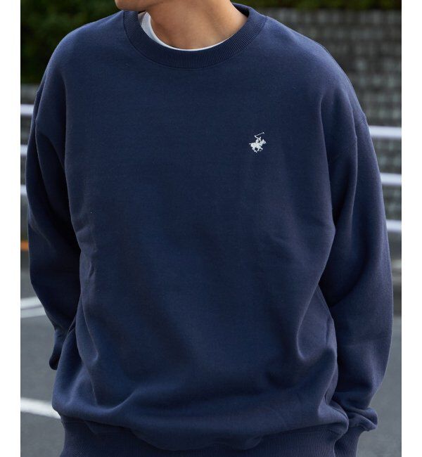 VENCE share style「BEVERLY HILLS POLO CLUB 裏起毛クルーネックプルオーバー」|スウェット・ジャージ|