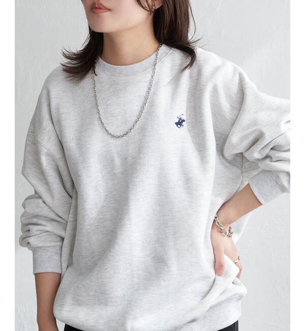 VENCE share style「BEVERLY HILLS POLO CLUB 裏起毛クルーネックプルオーバー」|スウェット・ジャージ|