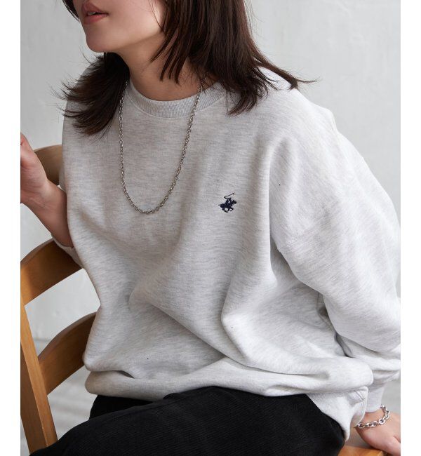 VENCE share style「BEVERLY HILLS POLO CLUB 裏起毛クルーネックプルオーバー」|スウェット・ジャージ|