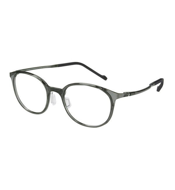  「ボストン型 めがね｜軽くて壊れにくい Zoff SMART Skinny」|メガネ|グレー