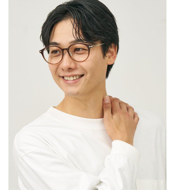  「Zoff｜FRUITS ZIPPER [松本かれん(まつもと かれん)ﾓﾃﾞﾙ] メガネ | フルーツジッパー 眼鏡 レンズ交換券付」|メガネ|