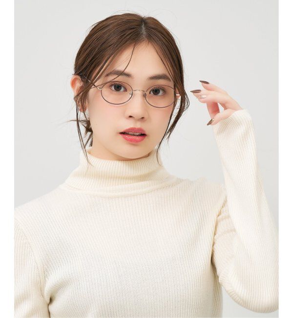  「Zoff｜FRUITS ZIPPER [鎮西寿々歌(ちんぜい すずか)ﾓﾃﾞﾙ] メガネ | フルーツジッパー 眼鏡 レンズ交換券付」|メガネ|