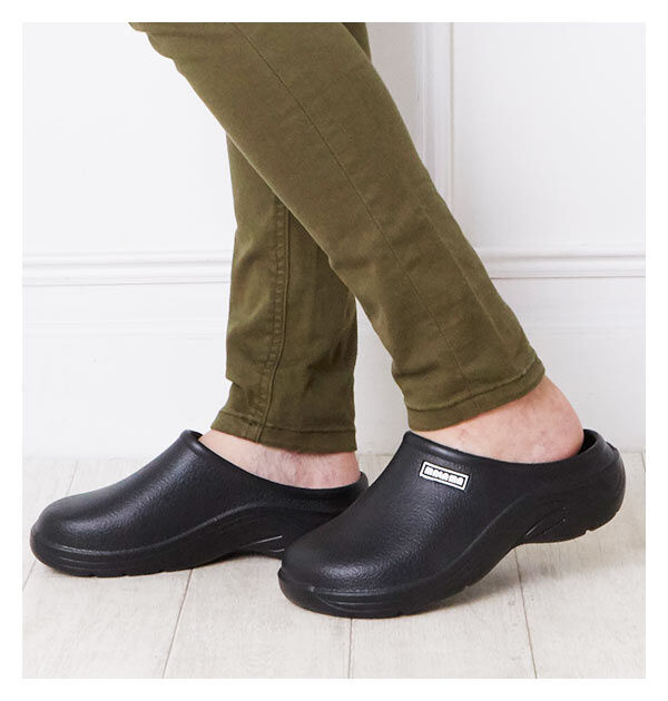 BACKYARD FAMILY「サンダル レディース 履きやすい 通販 オフィス ぺたんこ おしゃれ サボ スリッパ スリッポン」|サンダル|