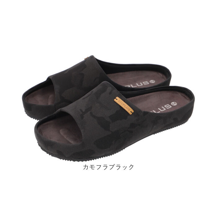 BACKYARD FAMILY「サンダル メンズ 通販 ルームシューズ コンフォートサンダル フェイクレザー レディース 前開き」|サンダル|