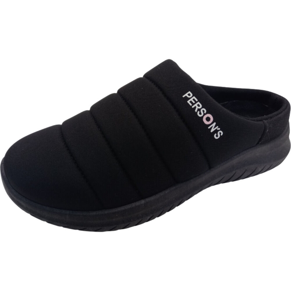 BACKYARD FAMILY「パーソンズ モックシューズ 通販 PERSONS メンズ レディース サボサンダル サボ サンダル」|サンダル|ブラック1