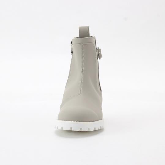 銀座かねまつ「LSFU2531OTHLGY 【防水】アクアベルレインブーツ」|ショートブーツ|