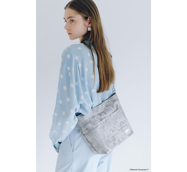 銀座かねまつ「【MOOMIN&times;KANEMATSU Lab.】コラボ　リバーシブルトートバッグ」|ショルダー・メッセンジャー|