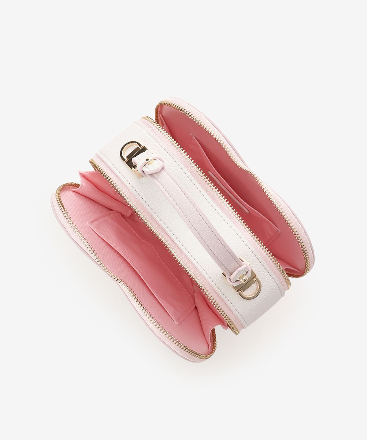 Samantha Vega「グラデーションビジューハート型ショルダーバッグ」|ショルダー・メッセンジャー|