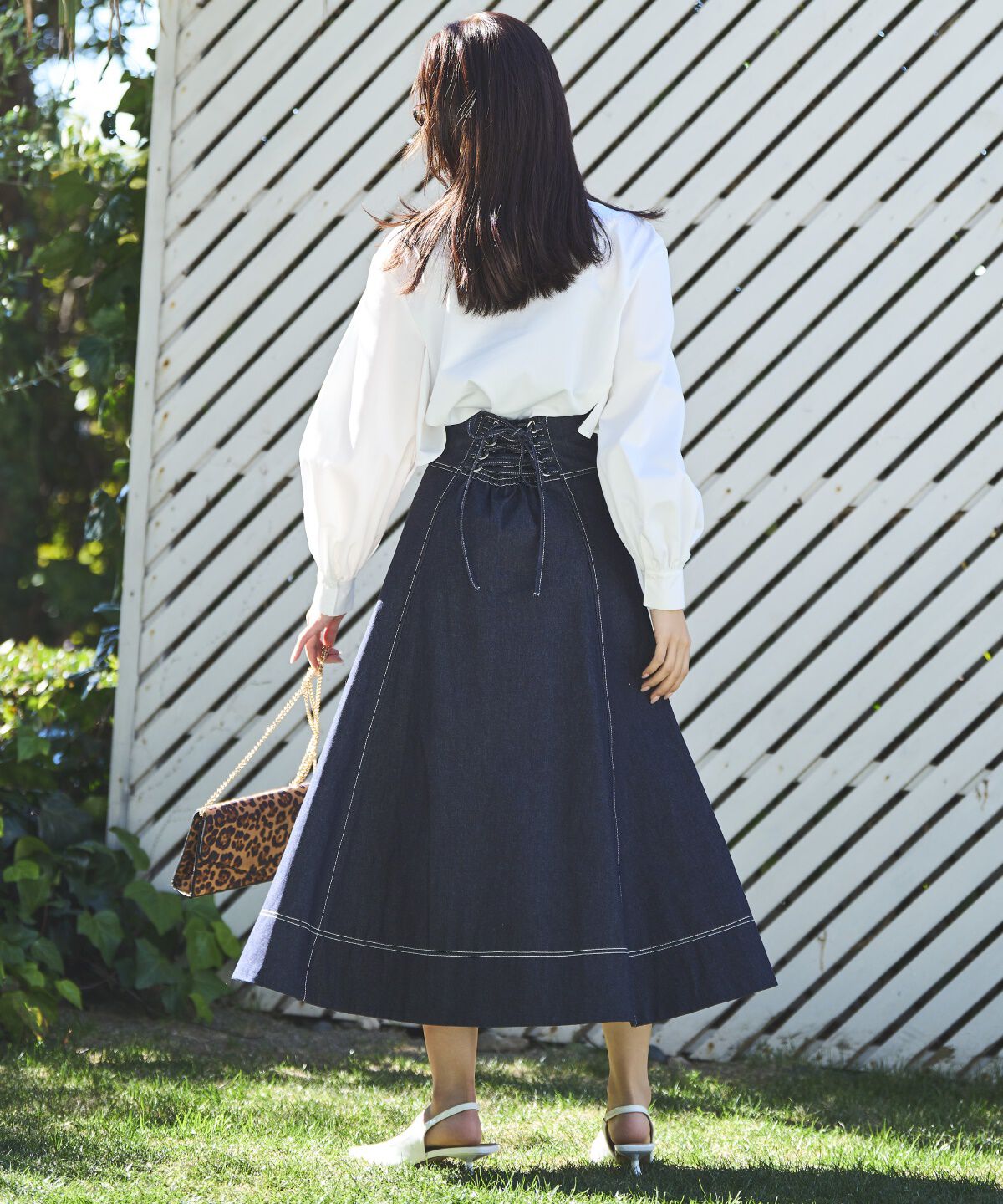 アンドクチュール「ヨークデザインタックシャツ」|シャツ・ブラウス|