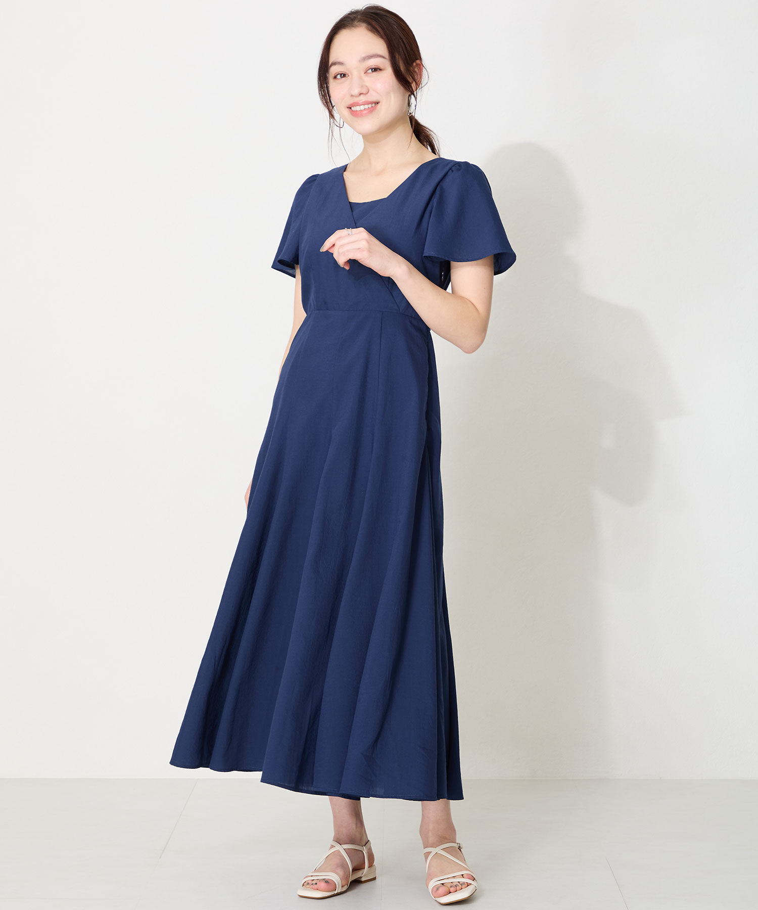 WA Oriental TRaffic「●2025春夏新作●ナローストラップフラットサンダル/52209 サンダル　フラット 抜け感 人気 トレンド」|サンダル|