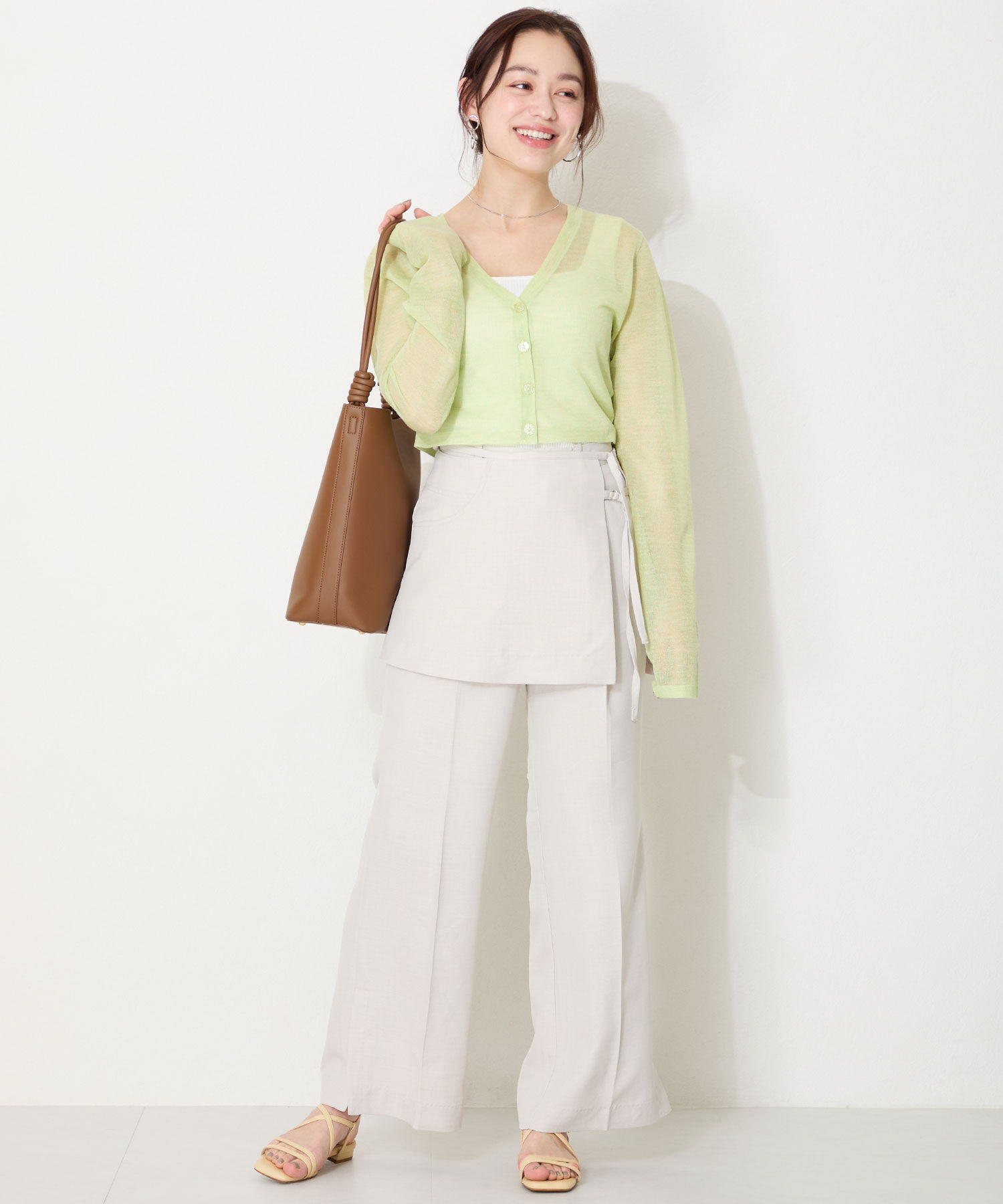 WA Oriental TRaffic「●2025春夏新作●ナローストラップフラットサンダル/52209 サンダル　フラット 抜け感 人気 トレンド」|サンダル|