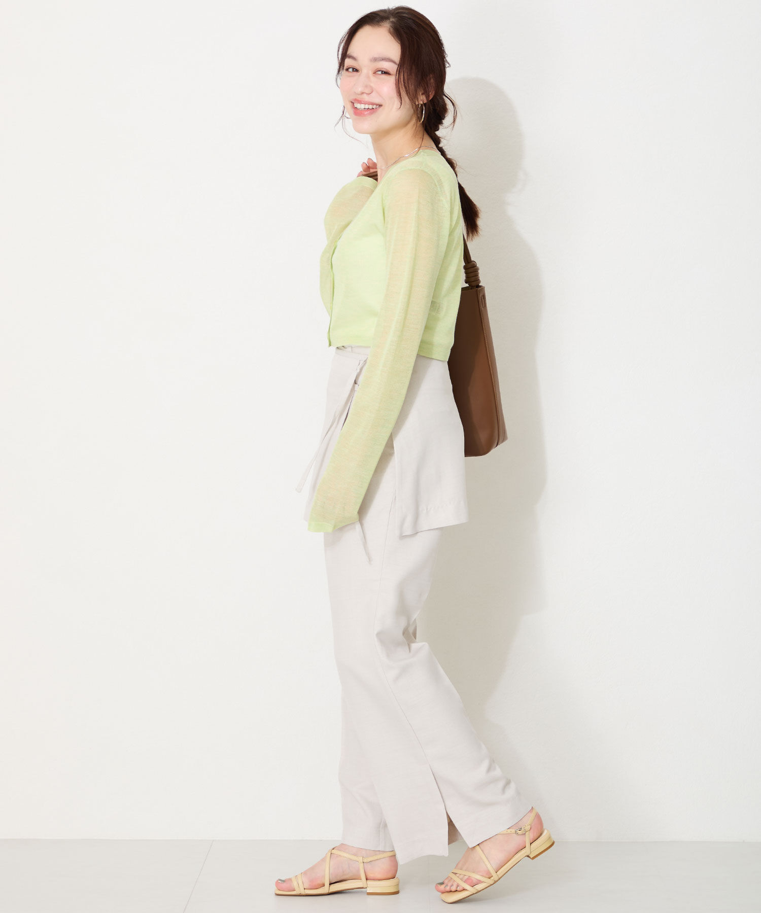 WA Oriental TRaffic「●2025春夏新作●ナローストラップフラットサンダル/52209 サンダル　フラット 抜け感 人気 トレンド」|サンダル|