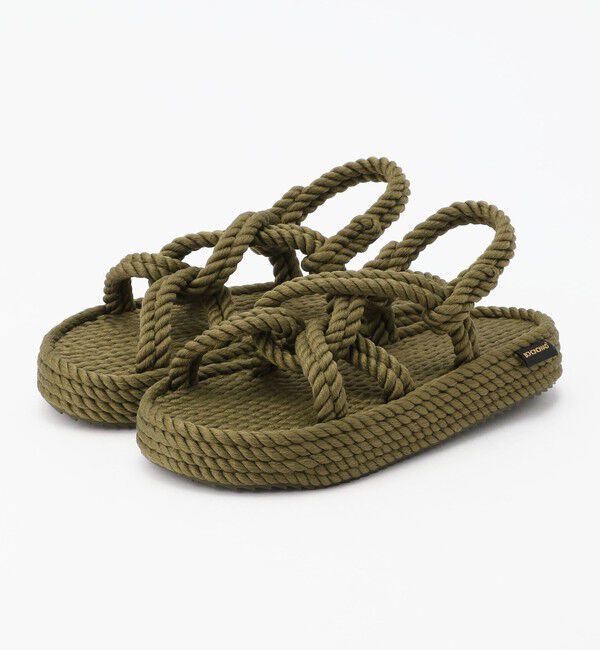 BOHONOMAD「【BOHONOMAD】ボラボラ/カーキ/サンダル メンズ レディース/プラットフォーム ボホノマド」|サンダル|カーキ