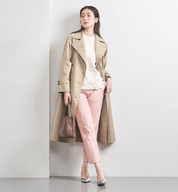 UNITED ARROWS「コットンギャバ トレンチコート」|トレンチコート|