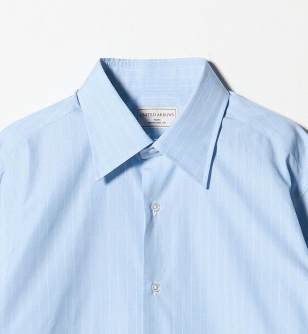 UNITED ARROWS「THOMAS MASON/トーマスメイソン エンドオンエンド ストライプ レギュラーカラー シャツ」|シャツ・ブラウス|