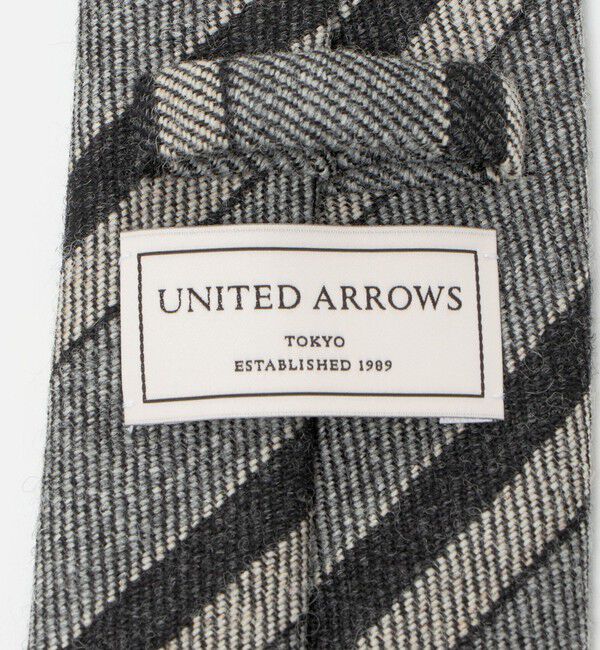 UNITED ARROWS「グレーストライプ ネクタイ」|ネクタイ・蝶ネクタイ|