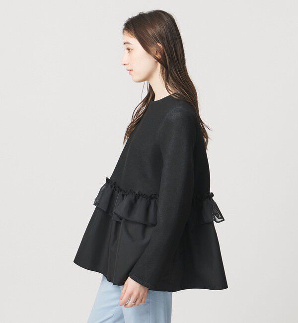 UNITED ARROWS「ペプラムフリル カットソー」|Tシャツ・カットソー|