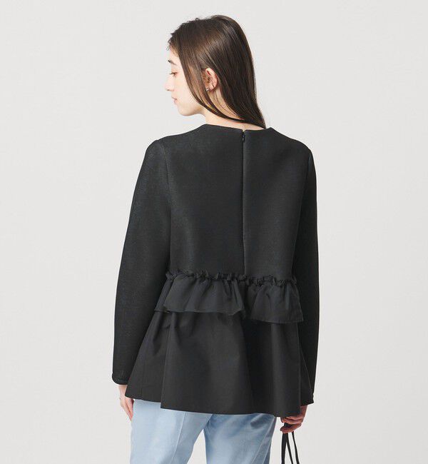 UNITED ARROWS「ペプラムフリル カットソー」|Tシャツ・カットソー|