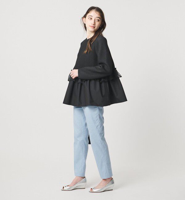 UNITED ARROWS「ペプラムフリル カットソー」|Tシャツ・カットソー|