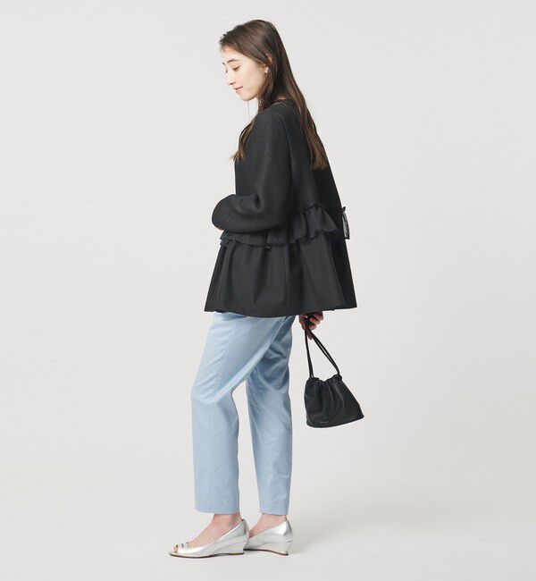 UNITED ARROWS「ペプラムフリル カットソー」|Tシャツ・カットソー|