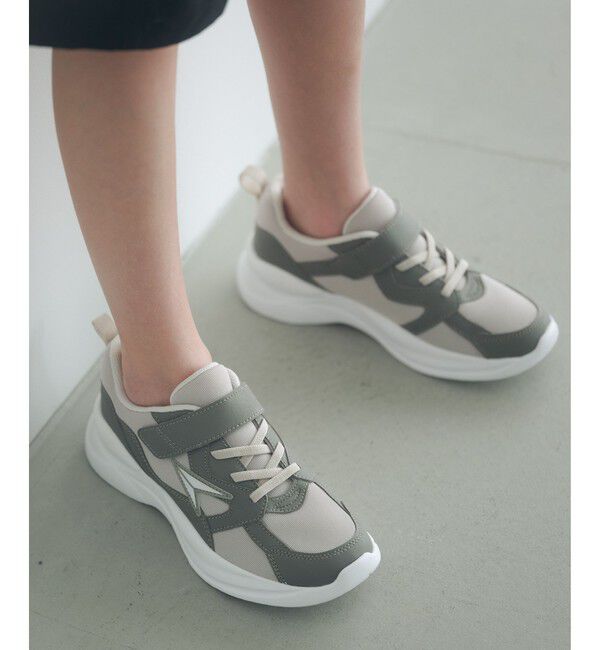 UNITED ARROWS green label relaxing「【別注】＜瞬足＞プラットフォーム スニーカー / キッズ   19cm-25cm」|スニーカー|