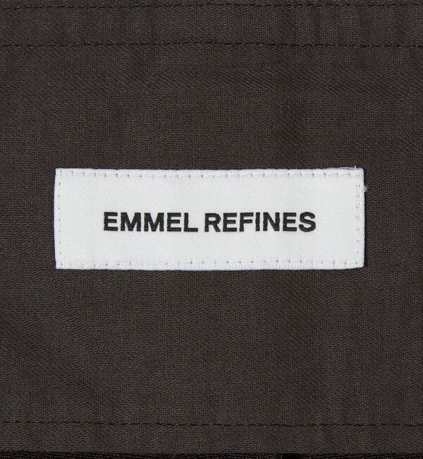 EMMEL REFINES「＜EMMEL REFINES＞EM ラップライク タック サロペット」|オールインワン|