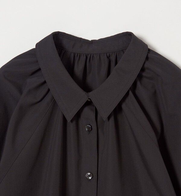 EMMEL REFINES「＜EMMEL REFINES＞EM ソデボリューム ミニエリ シャツ」|シャツ・ブラウス|