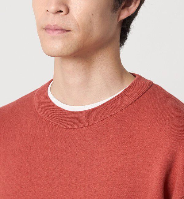 UNITED ARROWS green label relaxing「コットン スウェット クルーネック ニット」|ニット・セーター|