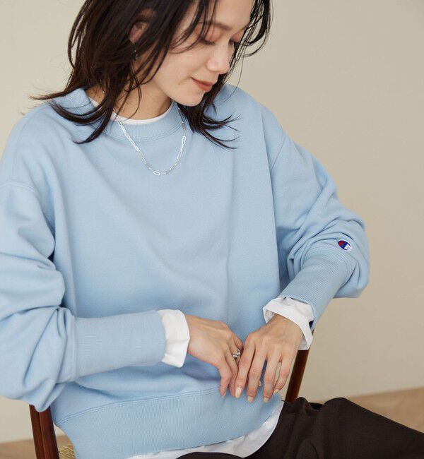 UNITED ARROWS green label relaxing「【別注】＜Champion＞ロングスリーブ スウェット プルオーバー」|スウェット・ジャージ|