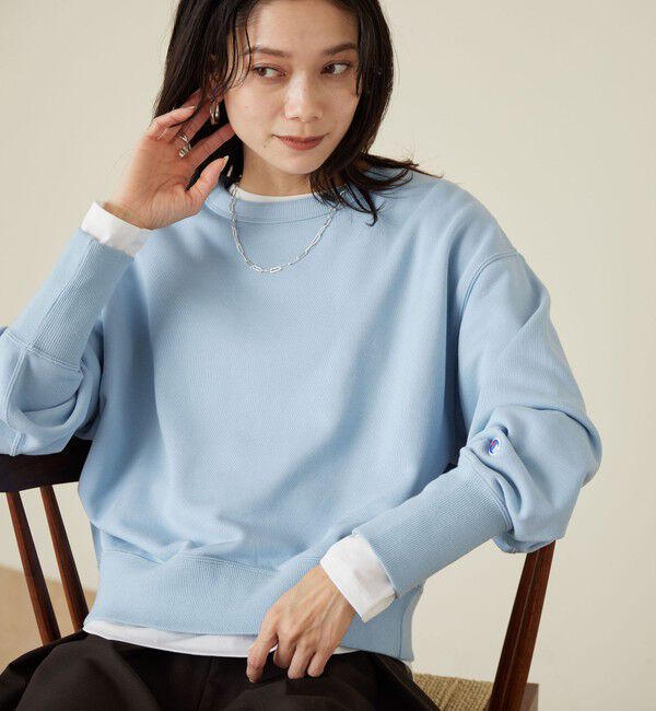 UNITED ARROWS green label relaxing「【別注】＜Champion＞ロングスリーブ スウェット プルオーバー」|スウェット・ジャージ|