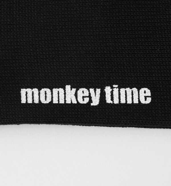 MONKEY TIME「パネル ボーダー ソックス」|ソックス|