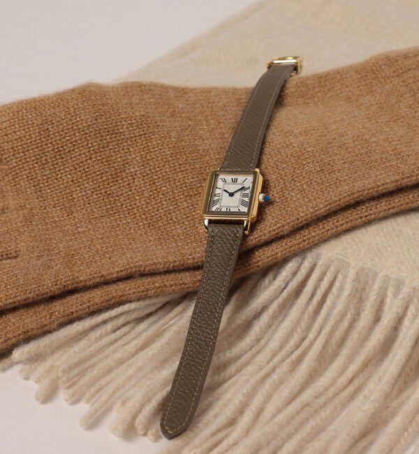 Demi-Luxe BEAMS 「Dバックル レザーウォッチ」|腕時計|