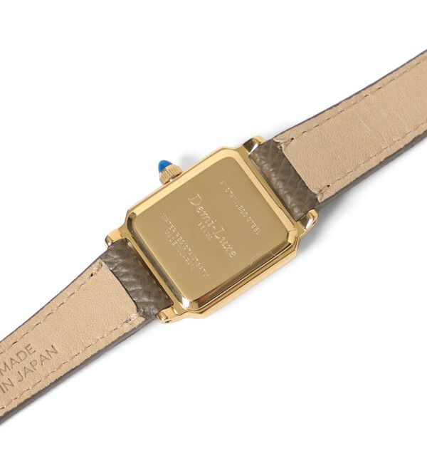 Demi-Luxe BEAMS 「Dバックル レザーウォッチ」|腕時計|