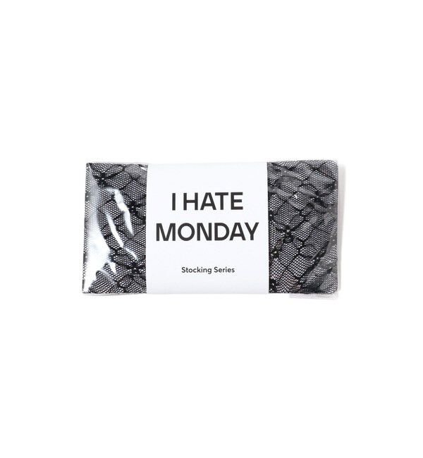 Ray BEAMS 「I Hate Monday / flower lace ストッキング black」|タイツ・ストッキング|BLACK