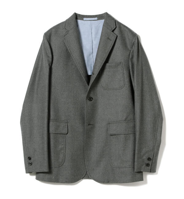 BEAMS PLUS「BEAMS PLUS / フランネル 3ボタン ジャケット」|テーラードジャケット|