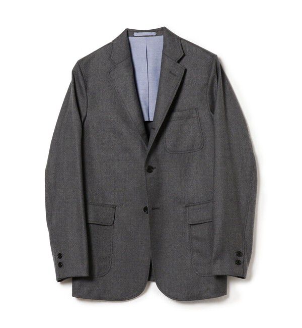 BEAMS PLUS「BEAMS PLUS / フランネル 3ボタン ジャケット」|テーラードジャケット|