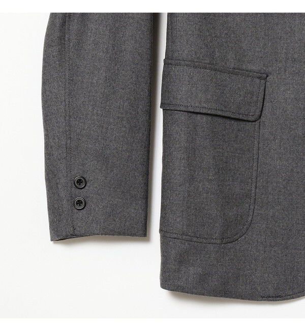 BEAMS PLUS「BEAMS PLUS / フランネル 3ボタン ジャケット」|テーラードジャケット|