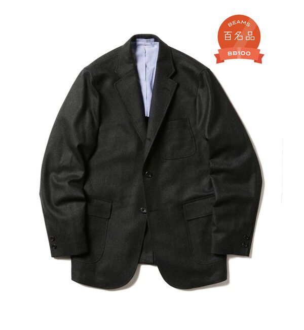BEAMS PLUS「BEAMS PLUS / フランネル 3ボタン ジャケット」|テーラードジャケット|CHARCOAL.G