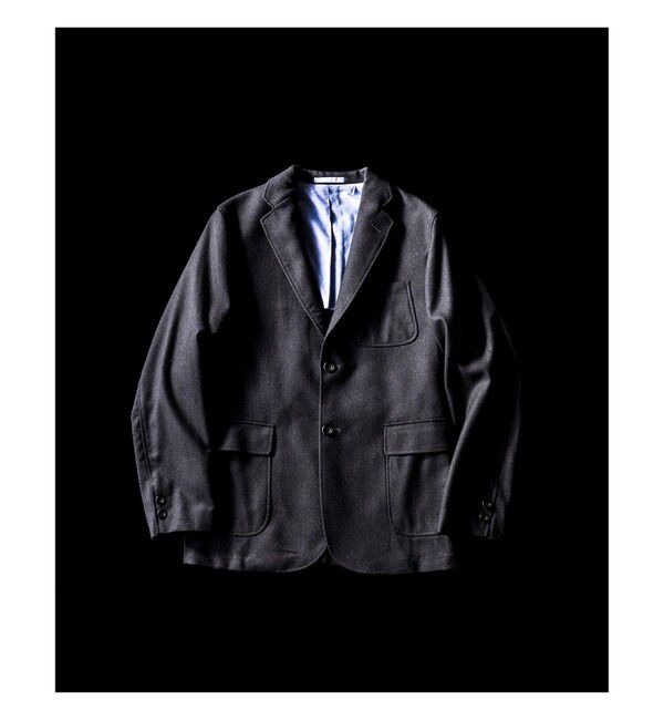 BEAMS PLUS「BEAMS PLUS / フランネル 3ボタン ジャケット」|テーラードジャケット|