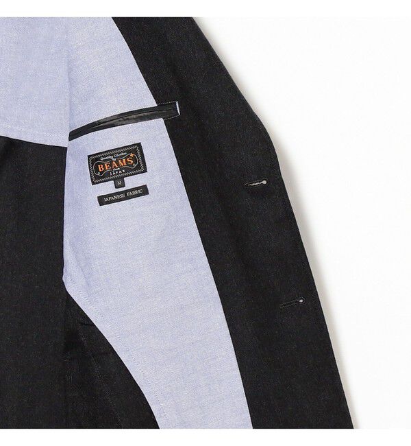 BEAMS PLUS「BEAMS PLUS / フランネル 3ボタン ジャケット」|テーラードジャケット|