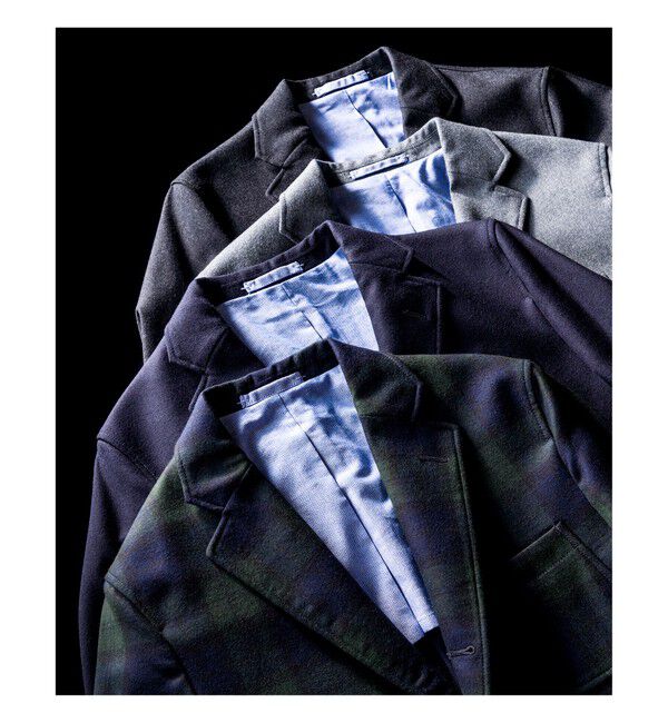 BEAMS PLUS「BEAMS PLUS / フランネル 3ボタン ジャケット」|テーラードジャケット|