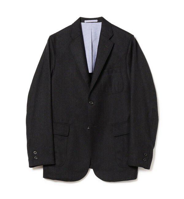 BEAMS PLUS「BEAMS PLUS / フランネル 3ボタン ジャケット」|テーラードジャケット|