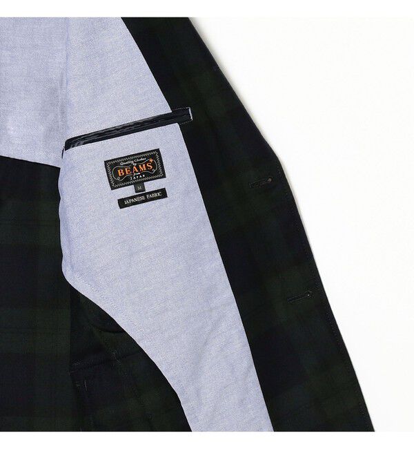 BEAMS PLUS「BEAMS PLUS / フランネル 3ボタン ジャケット」|テーラードジャケット|