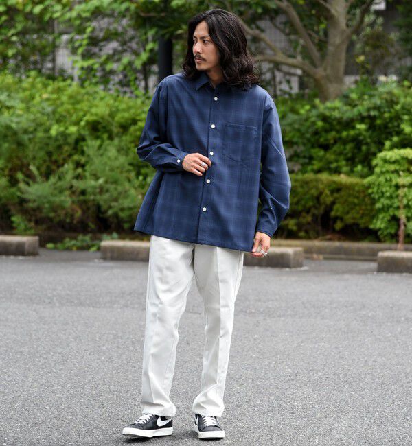 SHIPS「【SHIPS別注】Dickies: テーパード ワーク チノパンツ」|チノ|