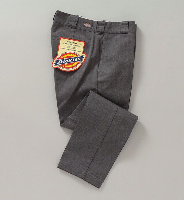 SHIPS「【SHIPS別注】Dickies: テーパード ワーク チノパンツ」|チノ|ダークグレー