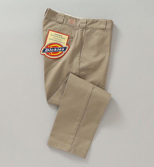 SHIPS「【SHIPS別注】Dickies: テーパード ワーク チノパンツ」|チノ|ベージュ