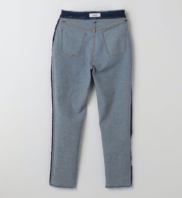 SHIPS any「Healthy DENIM:〈洗濯機可能〉H.Salt テーパード ハイライズ デニム」|デニム|